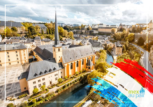 Barrio del Grund junto al río en la ciudad de Luxemburgo